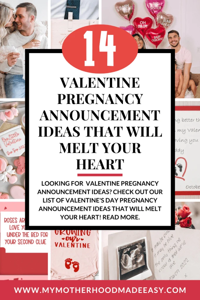 valentine pregnancy announcement