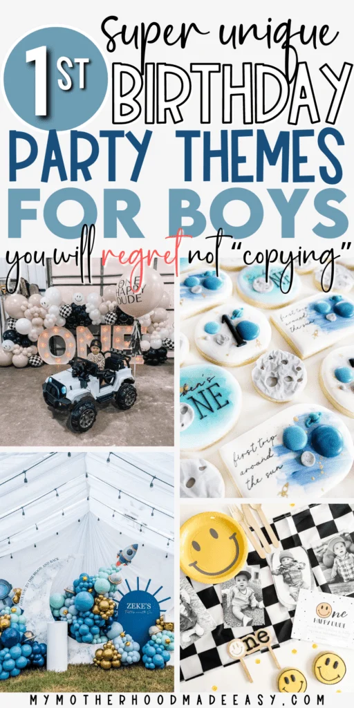 1st birthday party themes for boys