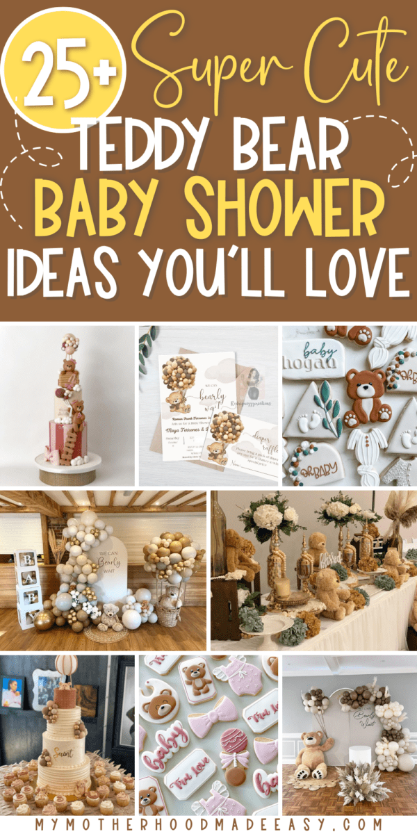 25+ Adorable Teddy Bear Baby Shower Ideas [You Must See] – My ...