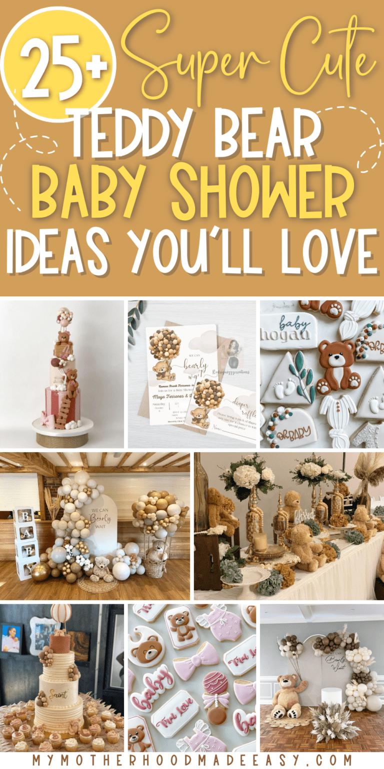 25+ Adorable Teddy Bear Baby Shower Ideas [You Must See] – My ...