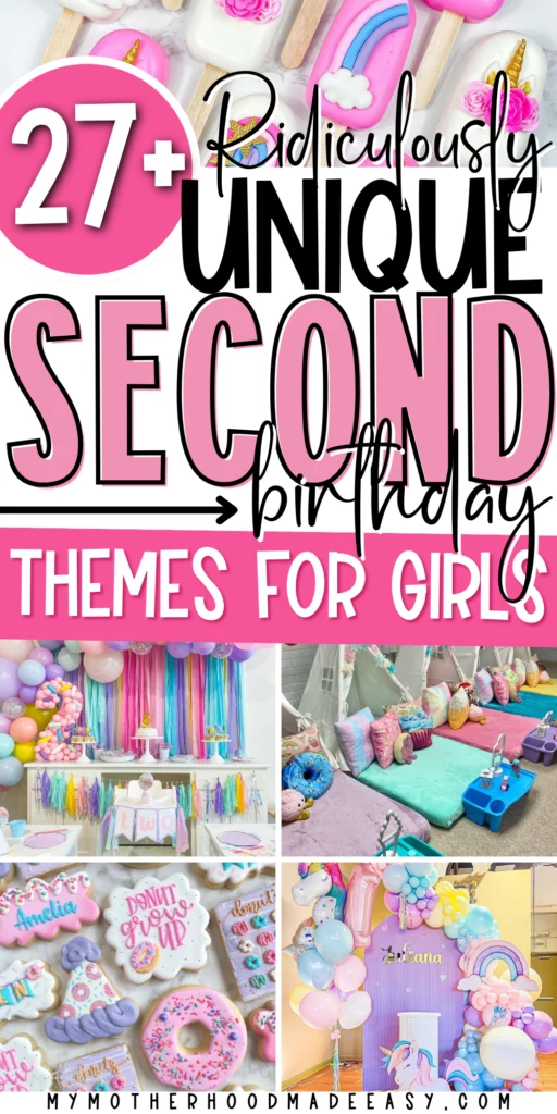 Unique & Creative 2nd birthday party themes for girls