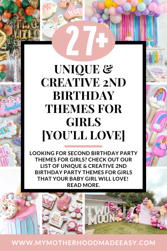 2nd Birthday Themes for Girls