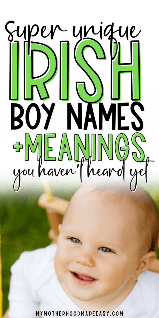 Unusual Irish boy names