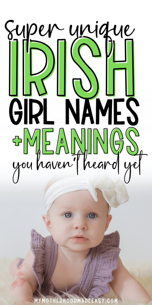 Unusual Irish girl names
