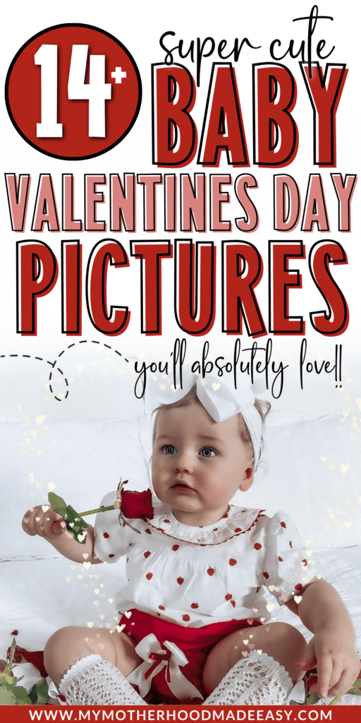 diy baby valentines day pictures