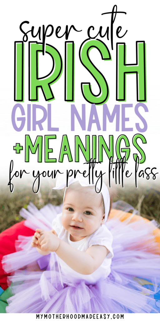 super cute irish girl names