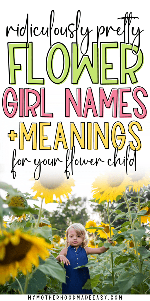 popular flower girl names