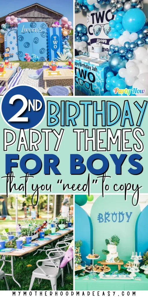2nd birthday themes boy