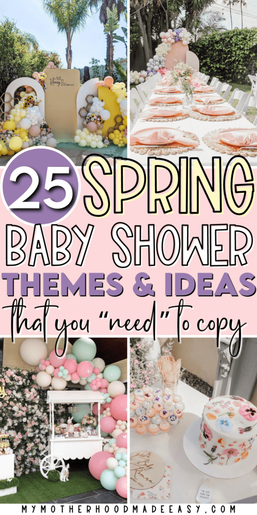 Spring baby shower ideas