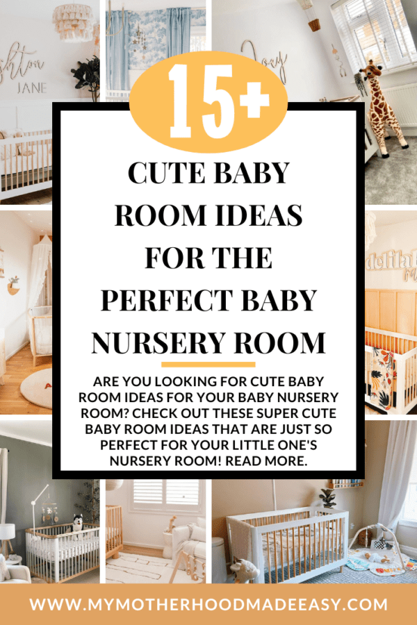 15+ Cute Baby Room Ideas for the Perfect Baby Nursery Room – My ...
