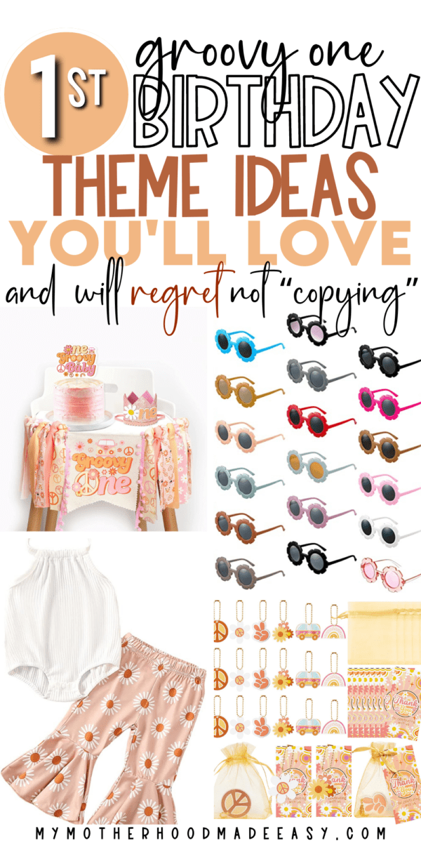 Groovy One First Birthday Party Theme Ideas [DIY Friendly] – My ...