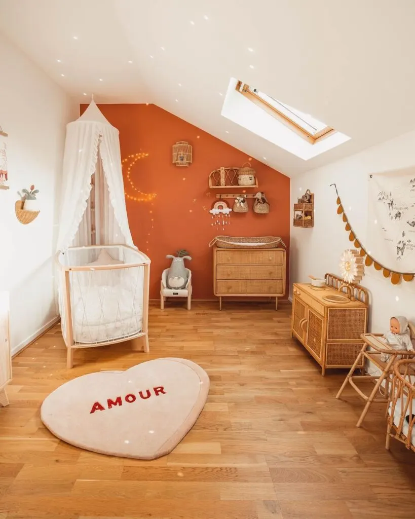 Whimsical Boho Baby Room