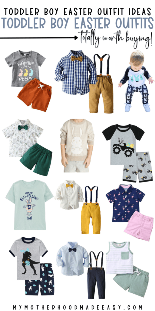 cutest Easter outfit ideas for toddler boys