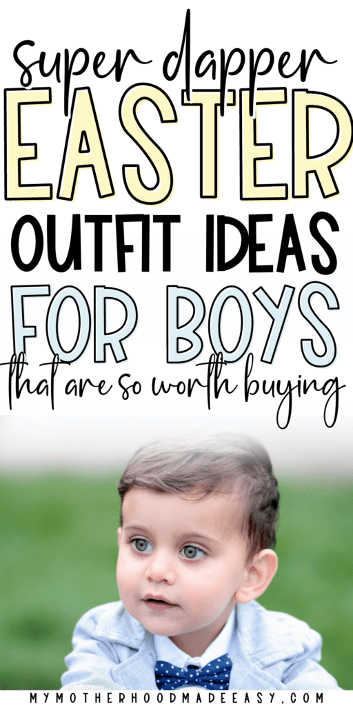 Cute Easter outfits for toddler boys