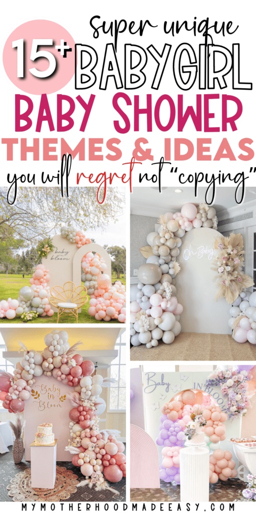 baby shower themes for girls