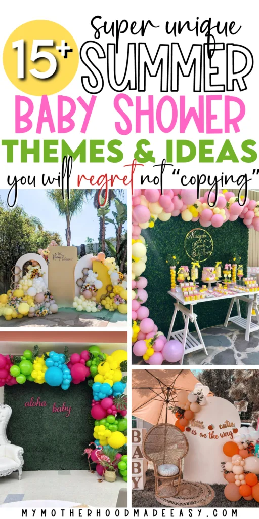 cute baby shower themes for girls