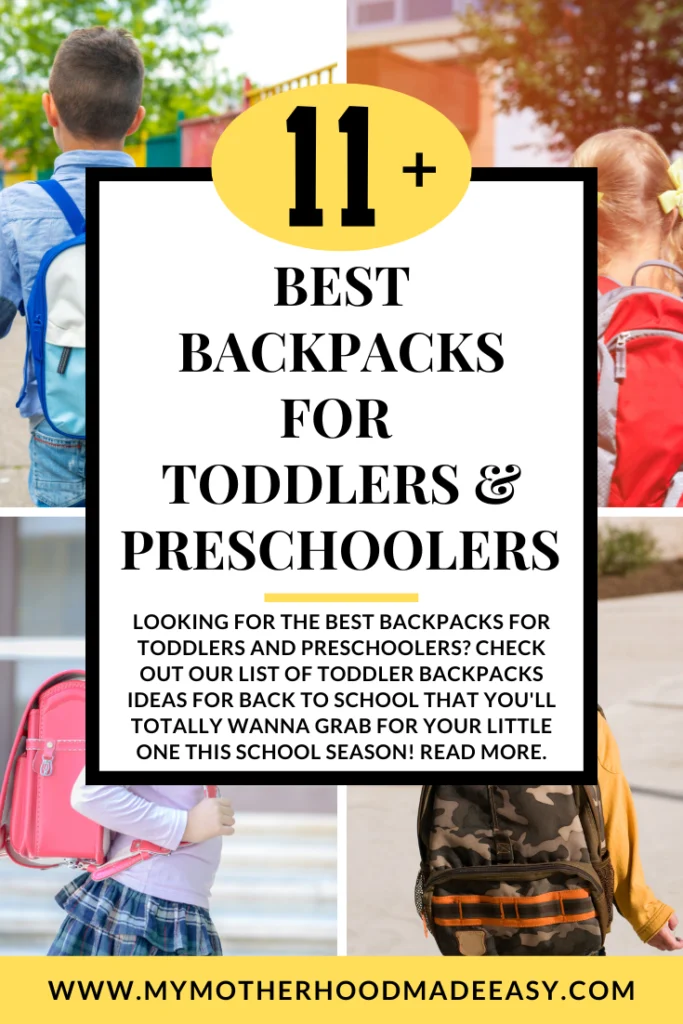 Cute Backpacks for toddlers and preschoolers