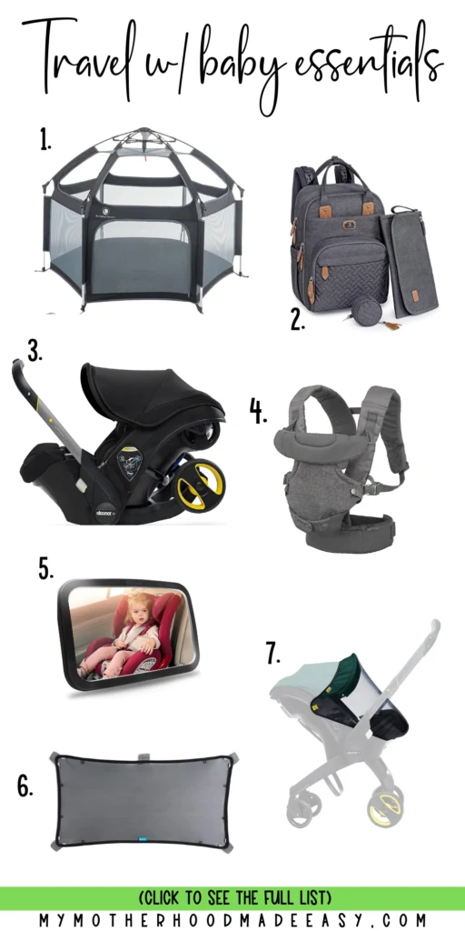 baby essentials checklist