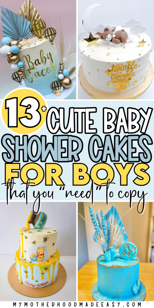 Baby boy cake ideas