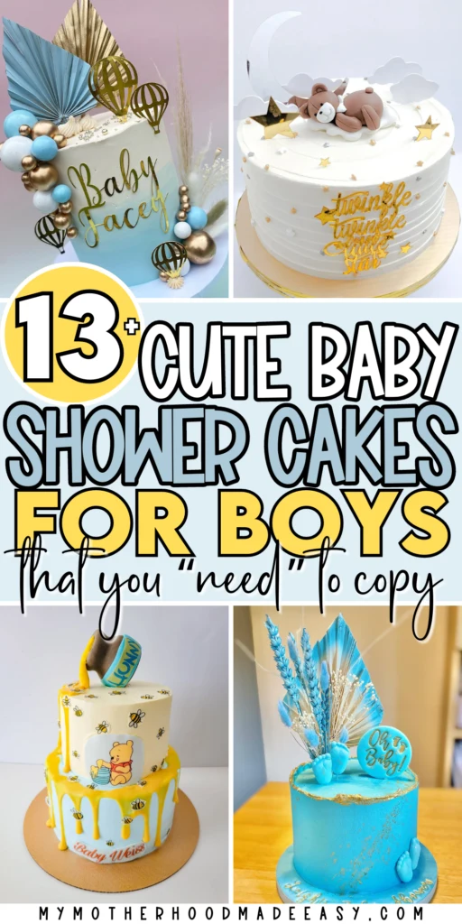 Baby boy cake ideas