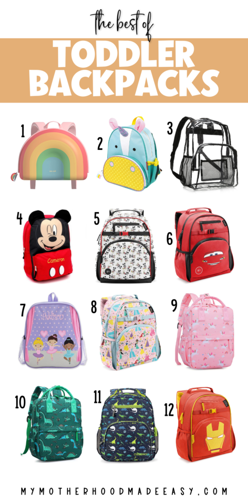 Backpacks for toddlers