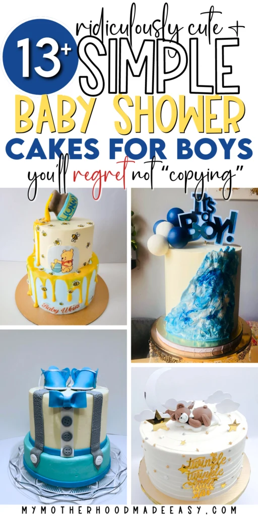 Cute Baby boy cake ideas