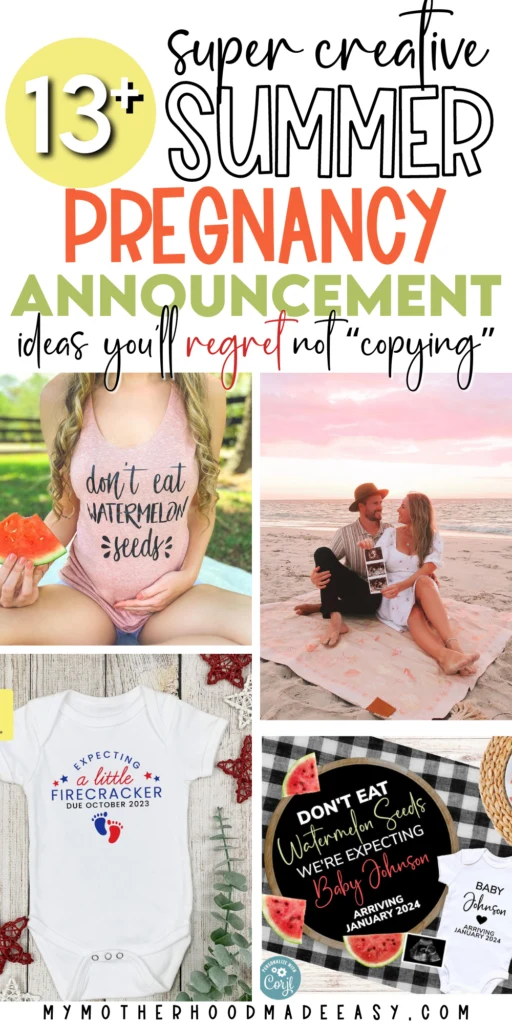 Summer Pregnancy Announcement