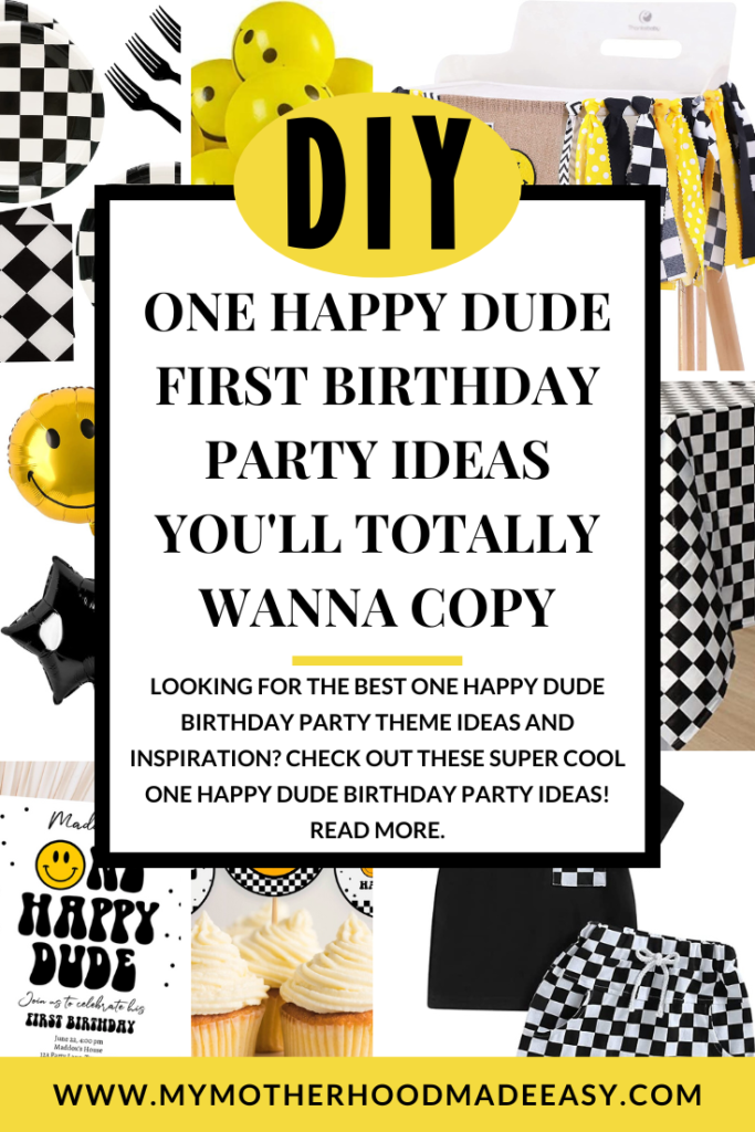 one happy dude birthday party ideas