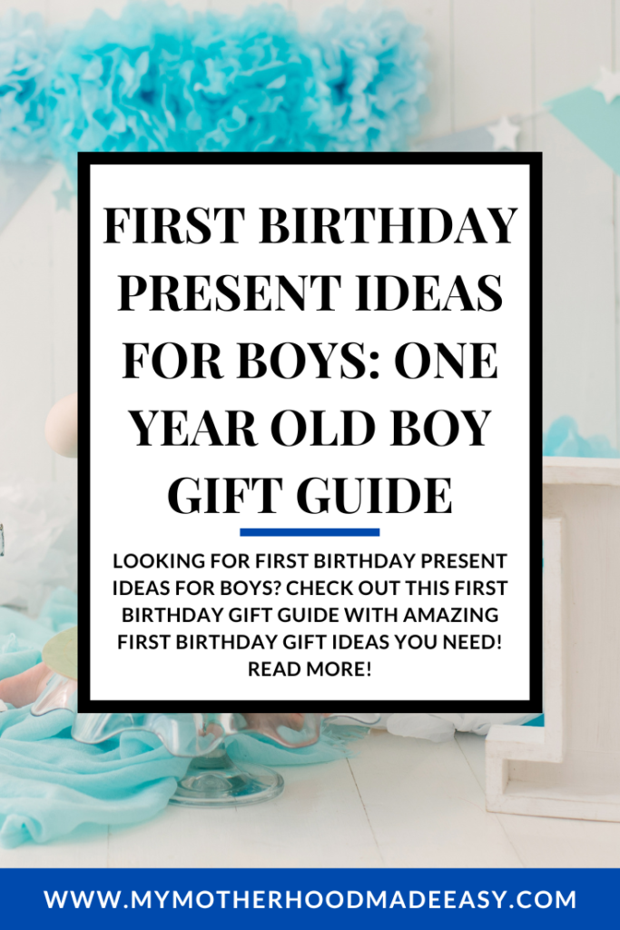 gifts for one year old boy