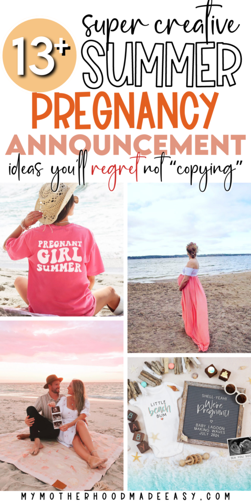 Summer Pregnancy Announcement Ideas