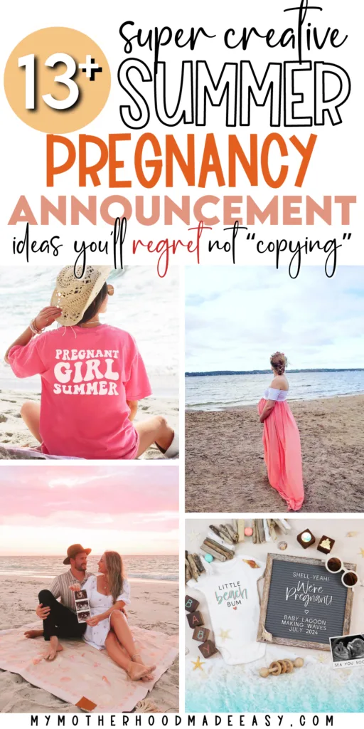 Summer Pregnancy Announcement Ideas