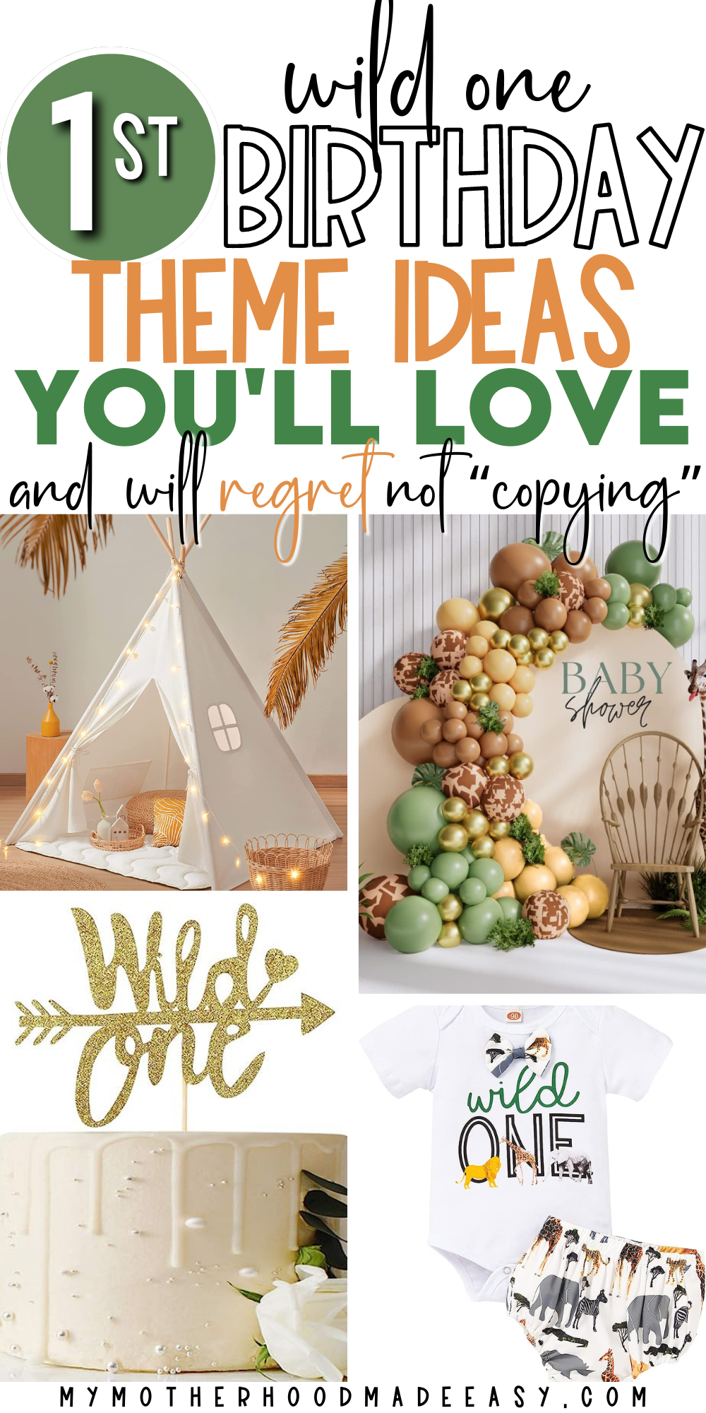 Wild One First Birthday Party Theme Ideas [DIY Friendly] – My ...