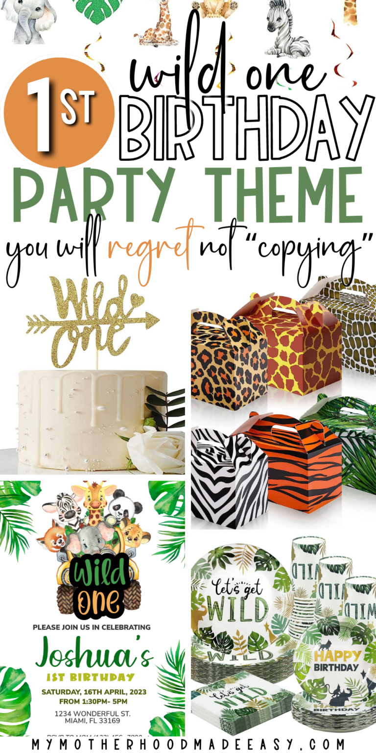 Wild One First Birthday Party Theme Ideas [DIY Friendly] – My ...