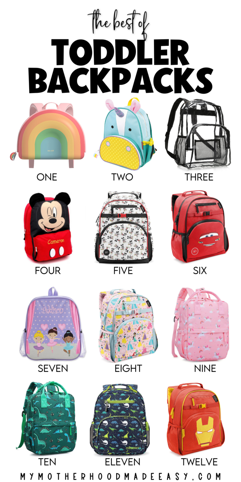 11+ Best Backpacks for Toddlers & Preschoolers – My Motherhood Made Easy