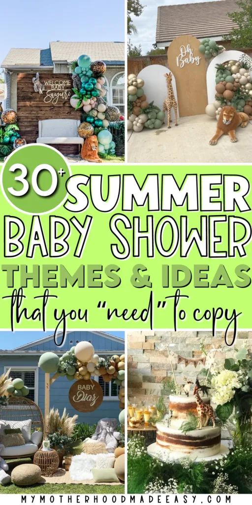 Safari Baby shower ideas