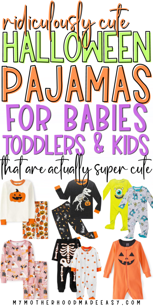 Super Cute Kids Halloween Pajamas