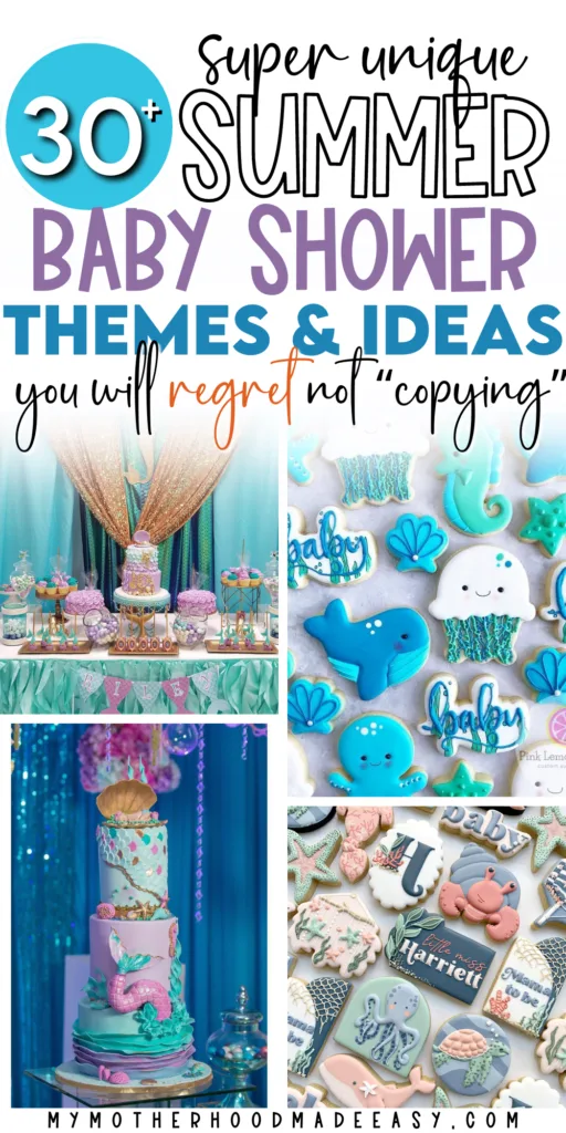 Under the Sea Baby Shower - Summer Baby Shower Themes