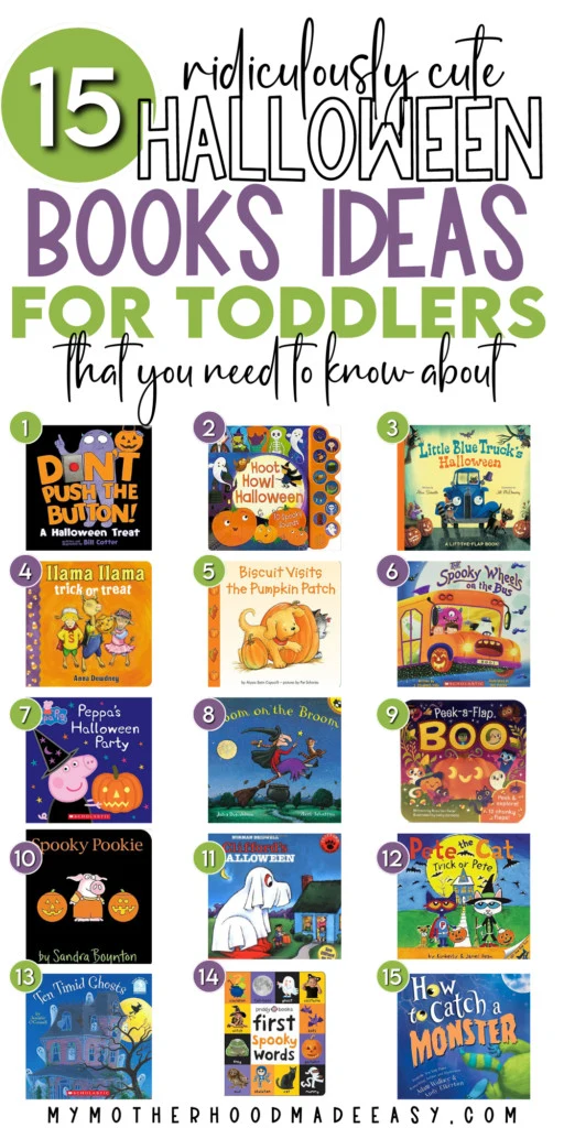 toddler books about halloween