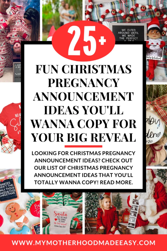 25+ Fun Christmas Pregnancy Announcement Ideas [Baby Reveal]