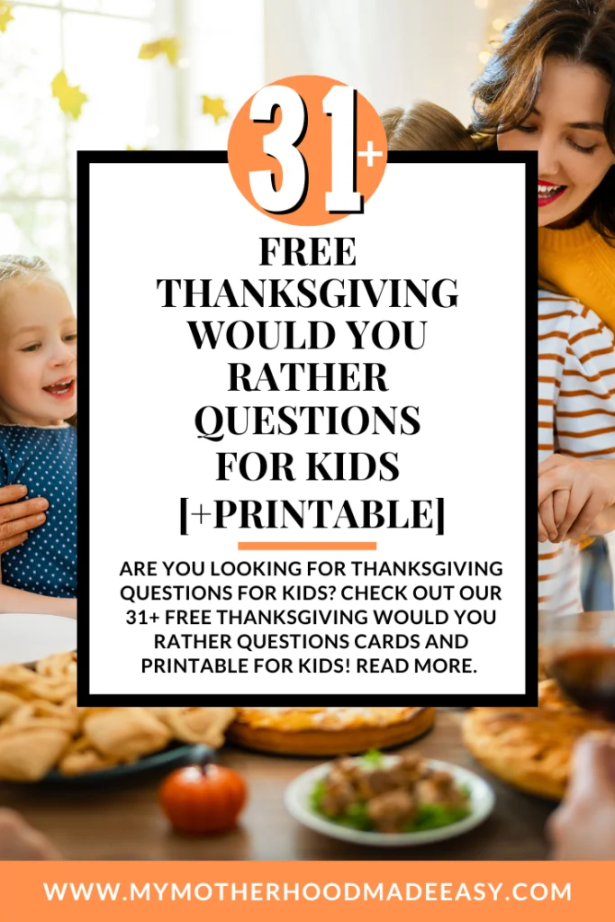 free printable thanksgiving would you rather questions for kids