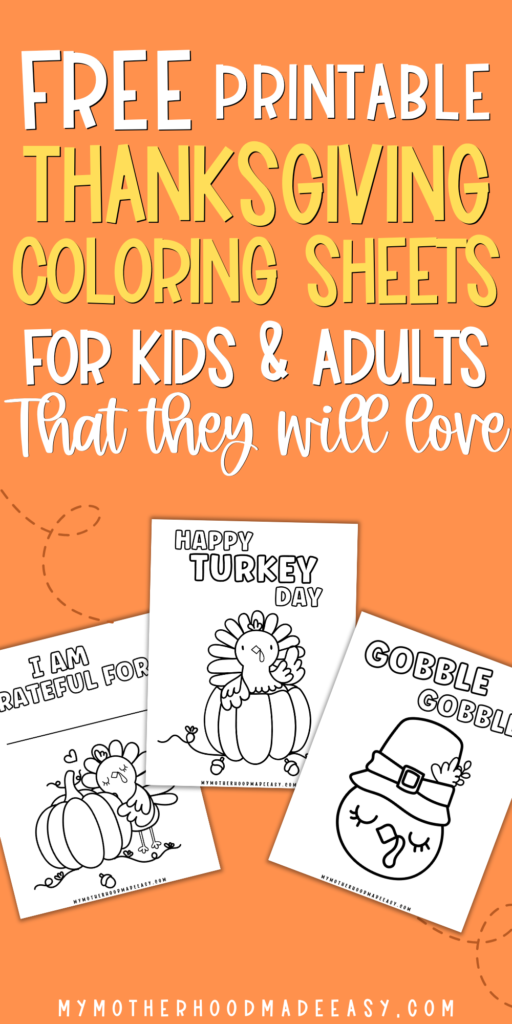thanksgiving turkey coloring pages 