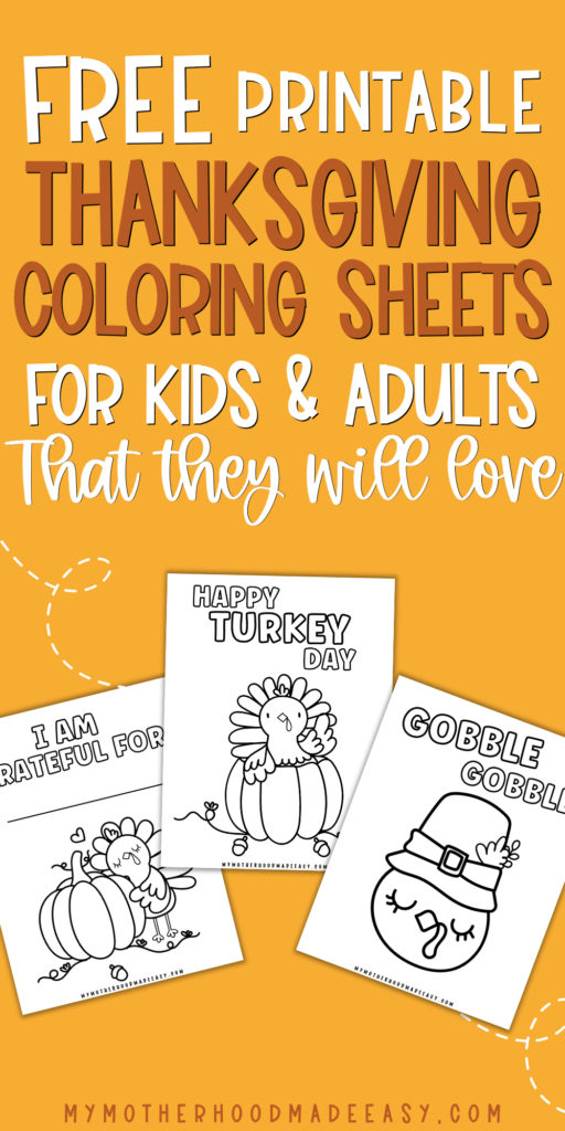 great thanksgiving coloring pages