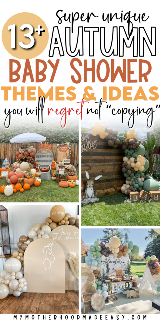 Fall baby shower themes
