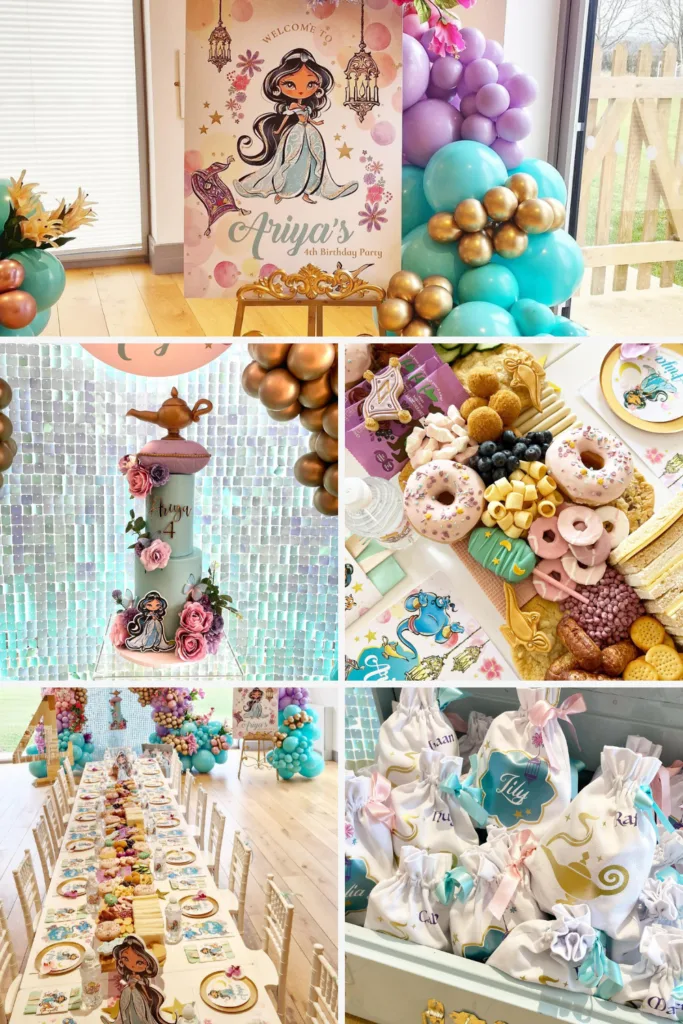 Princess Jasmine-themed birthday party