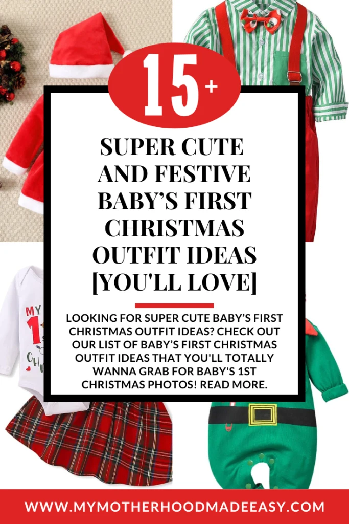 Festive Baby First Christmas Outfit Ideas