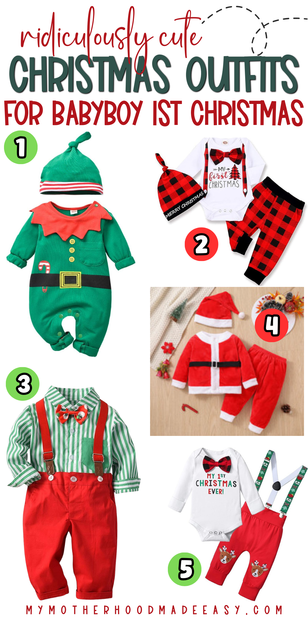15+ Cute and Festive Baby First Christmas Outfit Ideas [You’ll Love — free download