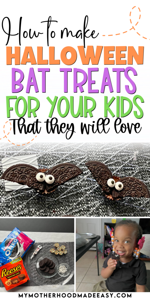 Halloween bat treats for kids
