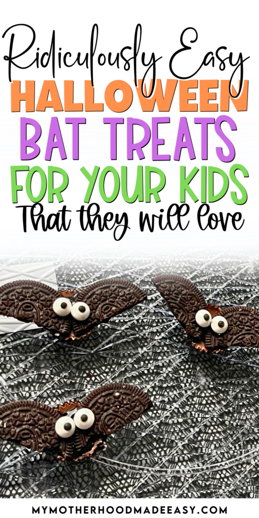 Easy Halloween Bat Treats for your Kids