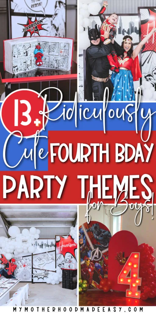 4th birthday party themes