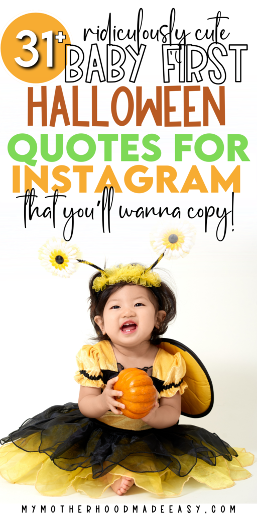 babys first halloween quotes for baby girl